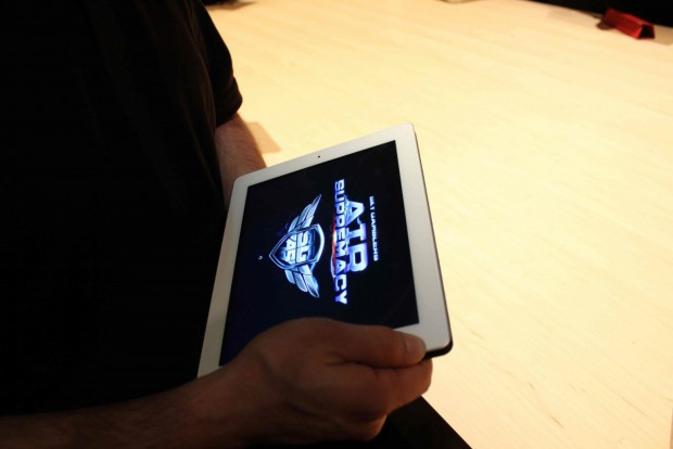 Hands on mit dem iPad 3 (Foto: Florian Weidhase/SFT)